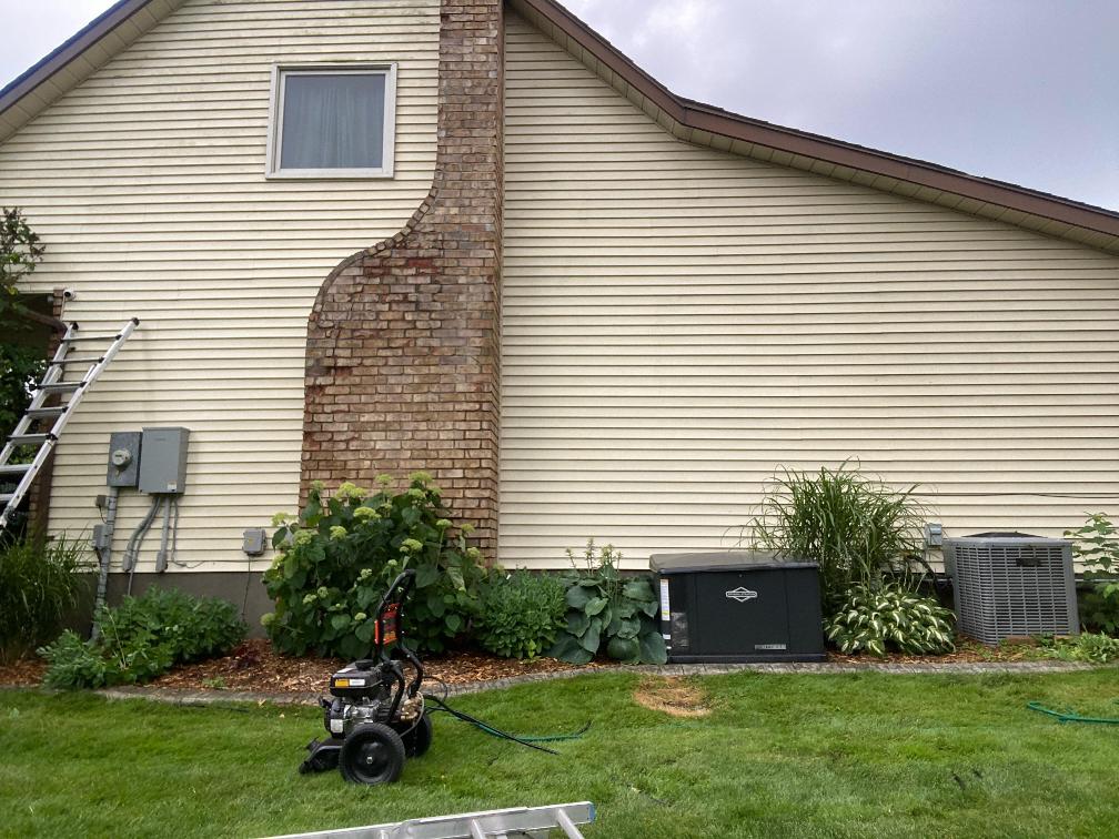Pressure Washing After